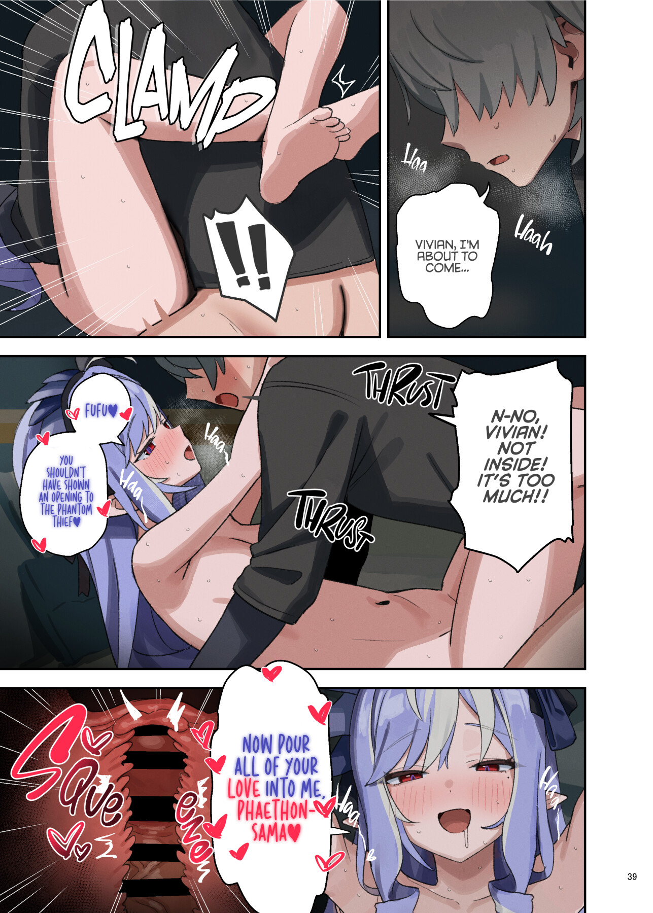 Hentai Manga Comic-Zenless Zone Zero Lovey-Dovey Erotic Anthology "ZenEro" Vol.2-Read-40